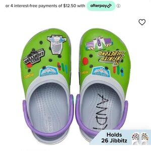 Toddler Buzz Lightyear crocs